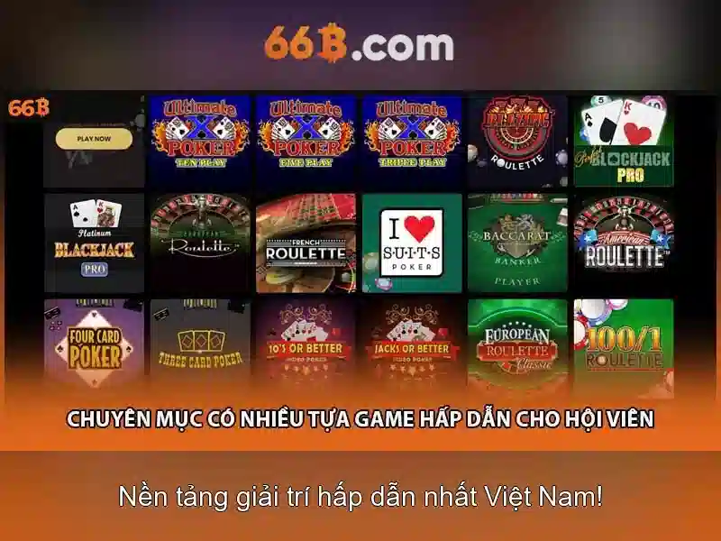 Trải nghiệm slot 66B APK