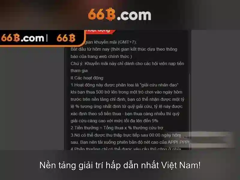 Tại Sao Chọn Trang Chủ 66B Cho Trải Nghiệm Slot